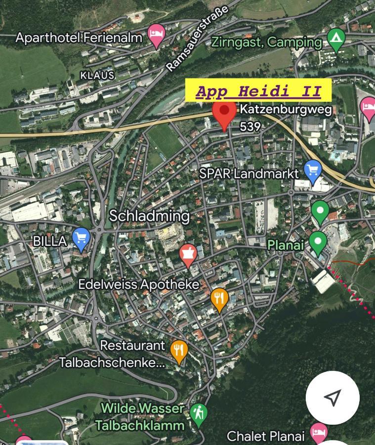 Appartement Heidi II Schladming Dış mekan fotoğraf